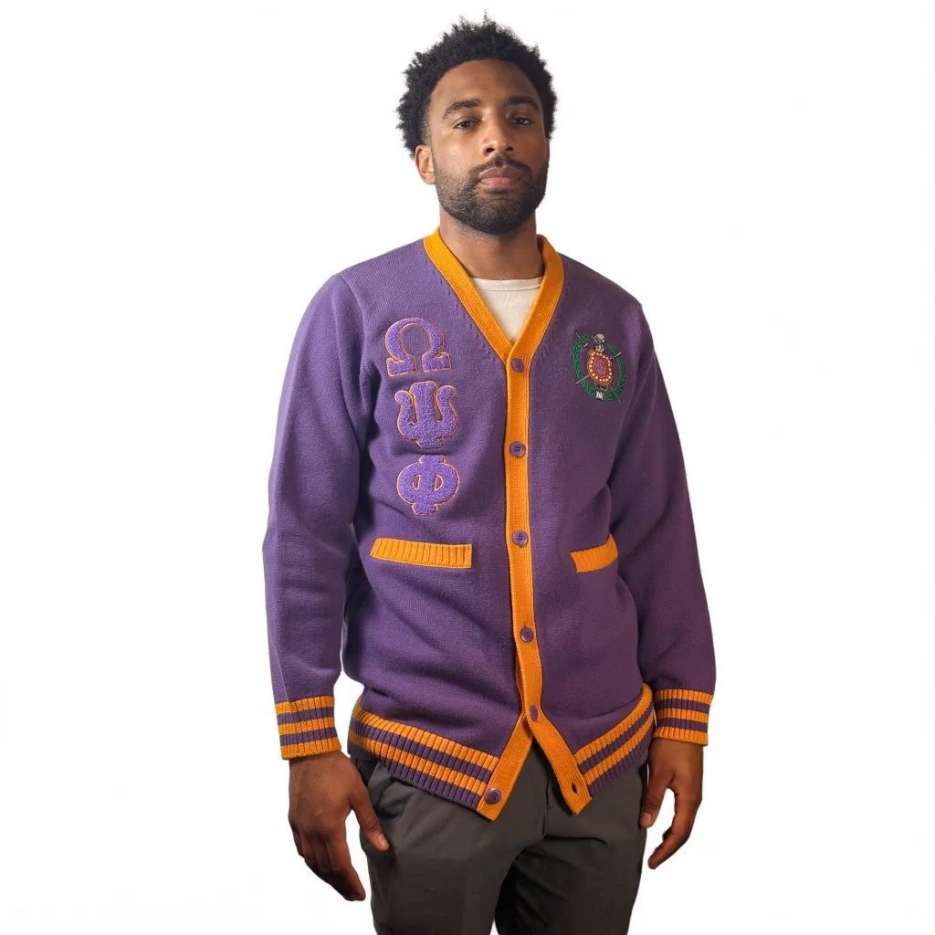 Purple Cardigan
